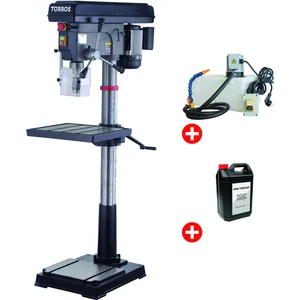 TORROS Perceuse à colonne professionnelle jusque ø 32 mm CM4 1,5 kW 400V avec... pas cher