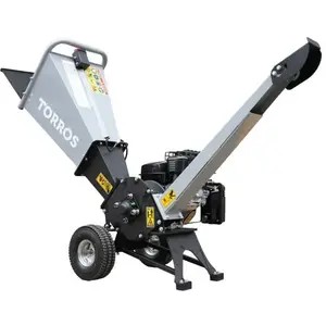 Torros Broyeur de branches thermique essence 6,5cv 212cc 50mm démarrage manue... pas cher
