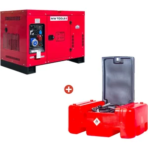 Mw Tools - Groupe électrogène diesel 15kW + station de ravitaillement ... pas cher