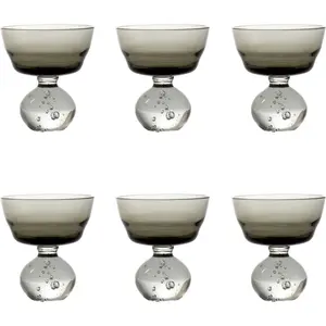 Serax - Bela Silva - Eternal Snow - Waterglas M - Grijs - 9 Ø - 17cl - 6 stuks pas cher