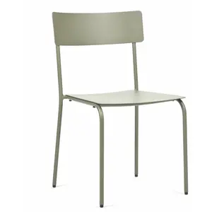 Serax Vincent Van Duysen August stoel compact 49x48x85 eucalyptus groen pas cher