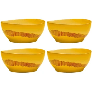 Serax - Ottolenghi Feast - Kom S - Geel/Rood - 16 Ø - 4 stuks pas cher