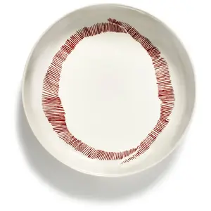 Serax - Ottolenghi Feast - Bord - Wit/Zwart - 22 Ø - 2 stuks