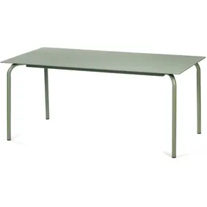 Serax Vincent Van Duysen August tuin tafel 170x90cm H73.5cm eucalyptus groen pas cher