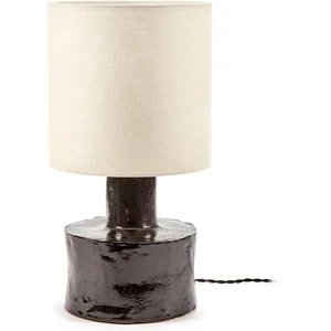 Serax CATHERINE-Lampe à poser céramique et lin H47cmVendu parbol