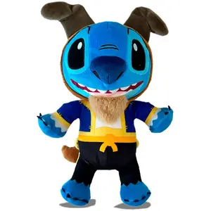 Disney - Stitch in Beest knuffel - 25 cm - Pluche pas cher