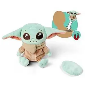 Simba Star Wars The Mandalorian - Peluche Grogu Shoulder Rider 12 Cm pas cher