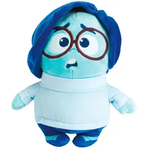 Simba Disney Pixar Inside Out Sadness Zachte Pluche Knuffel 25 cm - Blauw pas cher