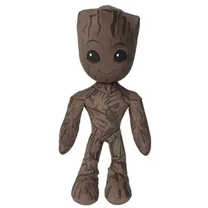 Peluche - SIMBA - Les Gardiens de la Galaxie - Young Groot - Blanc - 25 cm pas cher