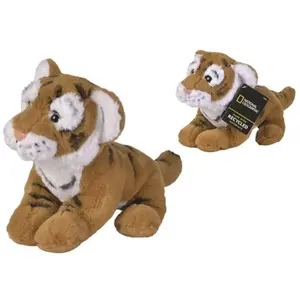 Animal en peluche National Geographic Tigre 25 cm pas cher