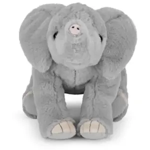 Animal en peluche National Geographic Éléphant Gris 25 cm pas cher