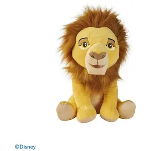Jouet moelleux smoby mufasa 45cm pas cher