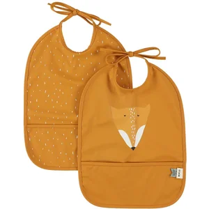 Trixie Lot de 2 bavoirs imperméable Mr. Fox pas cher