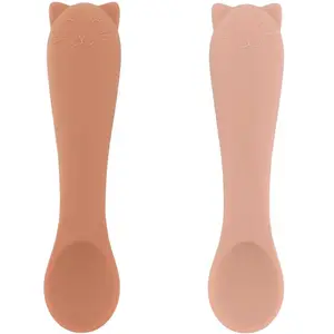 Trixie Lot de 2 cuillères pour bébé Mrs. Cat pas cher