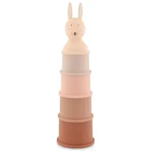 Trixie Jouets de bain gobelets empilables Mrs. Rabbit (5 pièces) pas cher