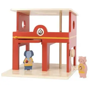 Trixie Caserne de pompiers en bois All animals pas cher