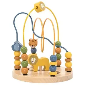 Trixie Houten Kralenframe - Houten Bead Maze - Educatief speelgoed - Voor Jongens & Meisjes pas cher