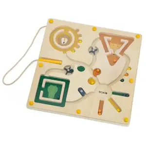 Labyrinthe magnétique de billes en bois FSC - Jouet enfant - Trixie pas cher