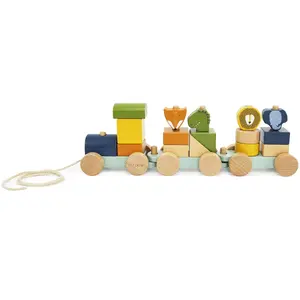 Trixie Train animaux en bois pas cher