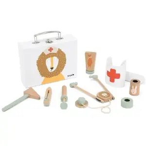 Trixie Malette de docteur en bois All animals pas cher