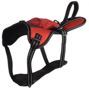 Flamingo Harnais Kelso Rouge L 44-64CM 25MM pas cher