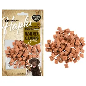 Flamingo - Hapki rabbit cubes - 85 gr pas cher