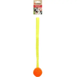 Flamingo HS Lipa Balle en TPU avec élastique Jaune/orange 40 x 6,5 x 6,5 cm pas cher