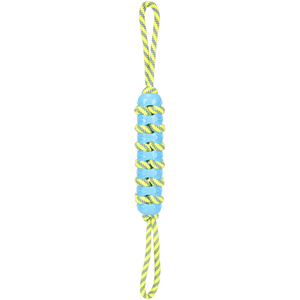 Flamingo Flmaingo Jouet pour chien Tofla avec poignées Bleu/jaune 55 x 5 x 5 cm Flottant Idéal pour les jeux d'eau avec votre chien pas cher