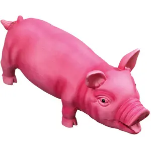 FLAMINGO Latex cochon pink 33cm pas cher