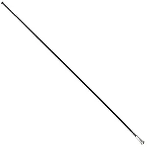 Rayon inox plat tête droite P2R Sapim 288 mm - Noir pas cher