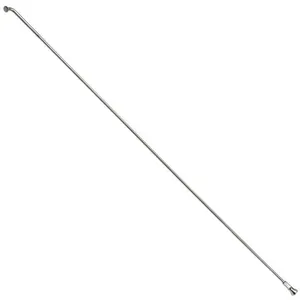 Rayon renforcé inox P2R - tête coudée avec écrous - 2,3x292 mm - argenté pas cher
