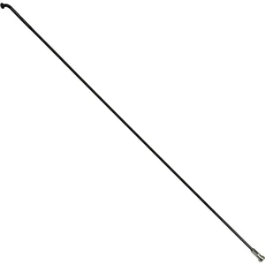 P2r Rayon Inox Noir E-Bike 2,0mm Avec Tete En 2,3mm Sapim Tete Coudee Avec Ecrous - A L'unité Longueur Au Choix 296mm pas cher