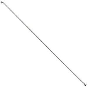 Rayon Inox Argent E-Bike 2,0mm Avec Tete En 2,3mm Sapim Tete Coudee Avec Ecrous - A L'unité Longueur Au Choix 266mm pas cher