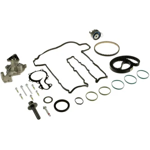 GATES Pompe à eau + kit de courroie de distribution pour FORD: C-Max, Connect, Focus, Fiesta, Courier, Ecosport, B-Max, Mondeo (Ref: KP3T359HOB)