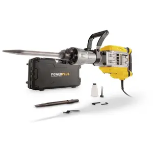 Marteau-piqueur POWERPLUS POWX11861 à balais à charbon - 1700W pas cher