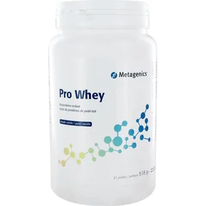 Comparateur de prix : Metagenics Pro Whey Vanille - 518 gram