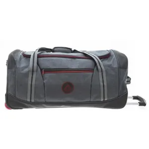 DAVIDT'S Sac de voyage David William ref_45860 grey 70*32*33 Noir pas cher