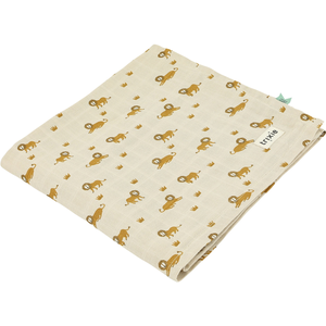 Trixie Maxi lange en mousseline Lively Lion (110 x 110 cm) pas cher
