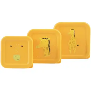 Trixie Lot de 3 boîtes à goûter Mr. Giraffe pas cher