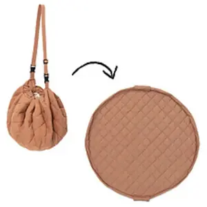 Tapis de jeu 2 en 1 Noomad Organic Soft Tawny Brown
