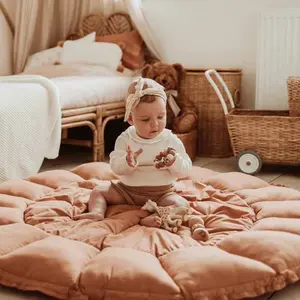 Tapis de jeu 3 en 1 Organic Coco Terracotta