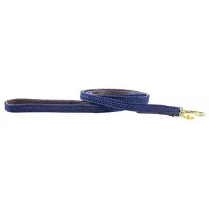 Kentucky Gevlochten Nylon presentatielijn hond navy size S 2m pas cher