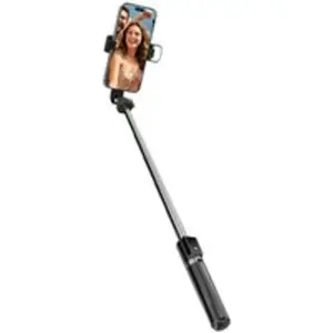 Perche selfie 2-en-1 Movin Photo avec trépied déclencheur Bluetooth et... pas cher