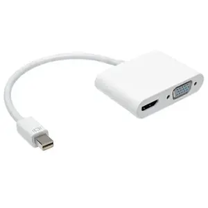 Adaptateur On Earz Mobile Gear Mini DisplayPort vers HDMI+VGA pour Mac blanc pas cher