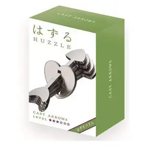Tour de magie Puzzle en forme de coeur, argenté, 8 x 3 x 3,2 cm, 111933