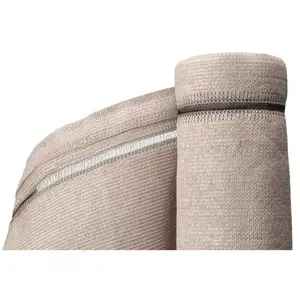 GARDENODE Brise vue 220 g/m² occultation élevée H1m50 x 10m TaupeVendu parcdiscount