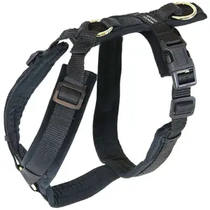 Kentucky Hondentuig Actief Velvet - Zwart XL - 48-70cm pas cher