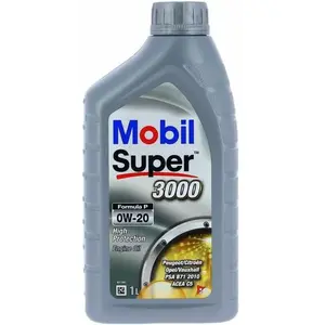 Bidon huile de moteur - MOBIL - S3000 0W20 Formula-P - 1 L - 4 saisons pas cher