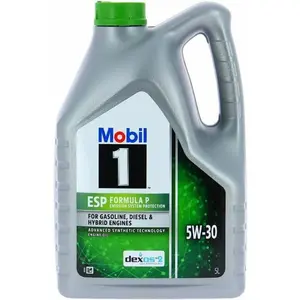 Comparateur de prix : Bidon huile de moteur - MOBIL1 - 5W30 ESP Formula P - 5 L - 4 saisons