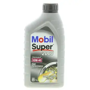 Bidon huile de moteur - MOBIL - S2000 10W40 Formula-P - 1 L - 4 saisonsVendu paroscaro